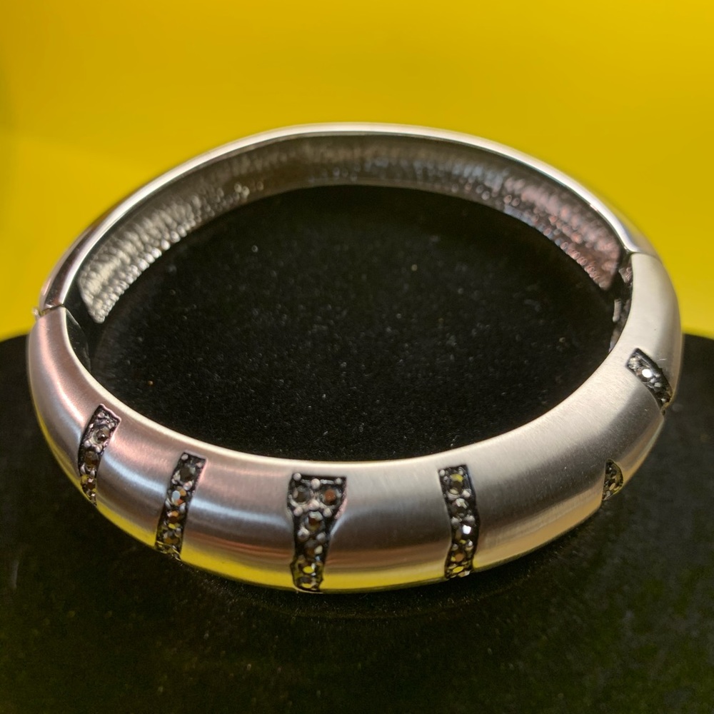 Ladies Stainless Steel Rhinestone Bracelet